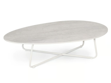 DROP - Low fm-ceramtop and aluminium coffee table by Fischer Möbel - view 2